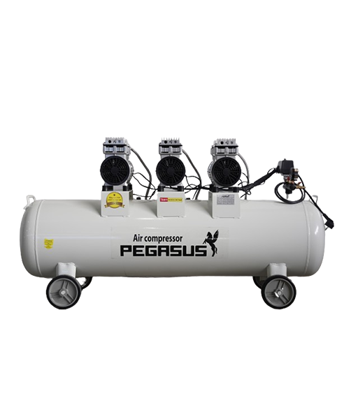 Máy Nén Khí Không Dầu Giảm Âm Pegasus TM-OF750x3-120L Máy Nén Khí Không Dầu Giảm Âm Pegasus TM-OF750x3-120L