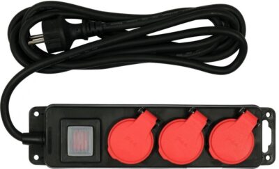 Ổ cắm điện đa năng 3 ổ cắm IP44 3S 3m Yato YT-81240 Ba Lan
