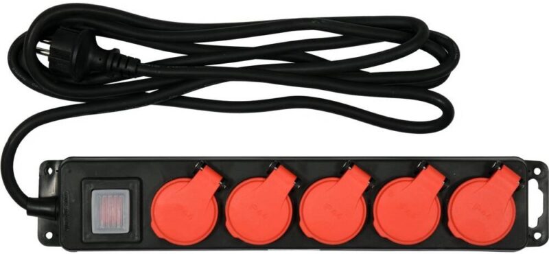 Ổ cắm điện đa năng 5 ổ cắm IP44 5S 3m Yato YT-81242 Ba Lan
