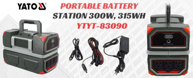 Trạm điện sạc dự phòng xách tay 300W/600W 315Wh Yato YT-83090