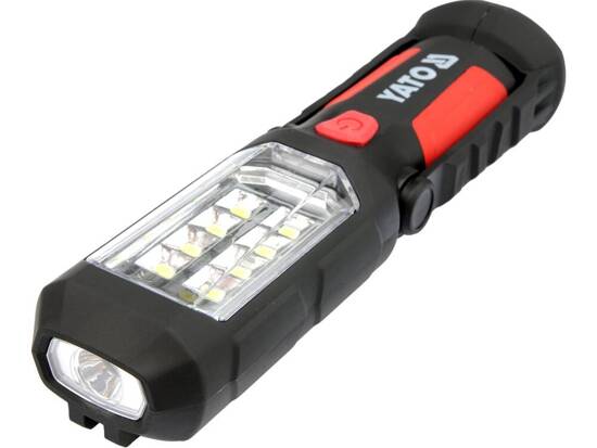 Đèn LED 9 bóng 280LM 2 trong 1 soi sửa chữa có nam châm Yato YT-08513 - Ba Lan