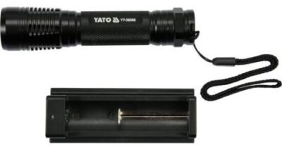 Đèn pin XPG3 6W CREE kèm đế sạc Yato YT-08568 - Ba Lan