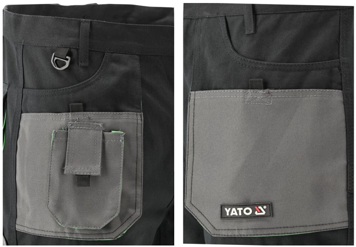 Quần bảo hộ lao động Palea 9 túi Size: L - XXL Yato YT-80166 - Ba Lan