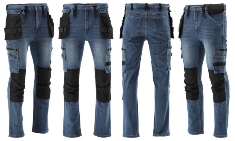 Quần Jean công sở xanh Navy size từ: S- 2XL Yato YT-79050 - Ba Lan