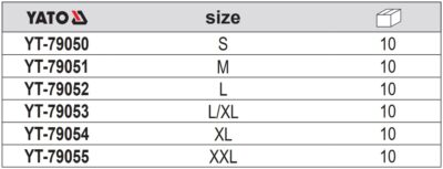 Quần Jean công sở xanh Navy size từ: S- 2XL Yato YT-79050 - Ba Lan