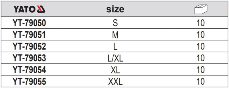 Quần Jean công sở xanh Navy size từ: S- 2XL Yato YT-79050 - Ba Lan