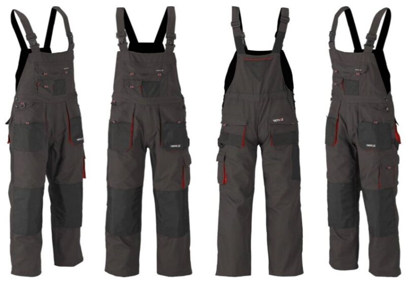 Quần yếm bảo hộ lao động Basalt 11 túi Size: S - XXL Yato YT-80152 - Ba Lan