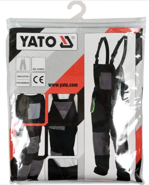 Quần yếm bảo hộ lao động Palea 10 túi Size: S - XL Yato YT-80170 - Ba Lan