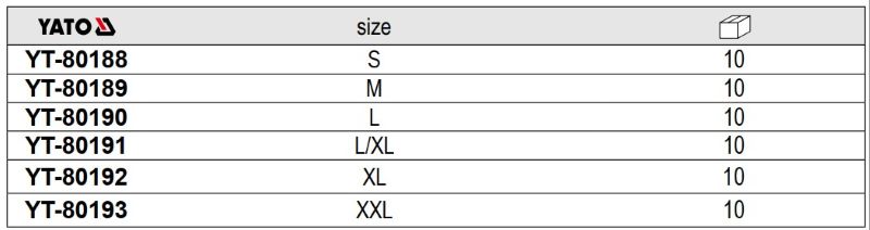 Quần yếm bảo hộ lao động dòng Pegma size S - XXL Yato YT-80188