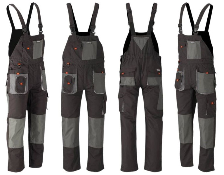 Quần yếm bảo hộ lao động dòng Pegma size S - XXL Yato YT-80188