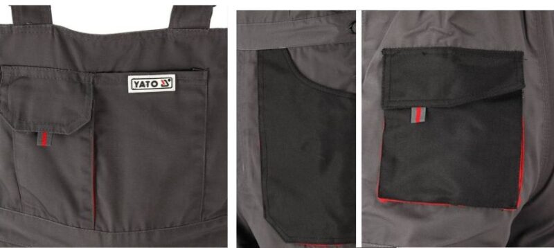 Quần yếm bảo hộ lao động dòng DAN Size S -XXL Yato YT-80290