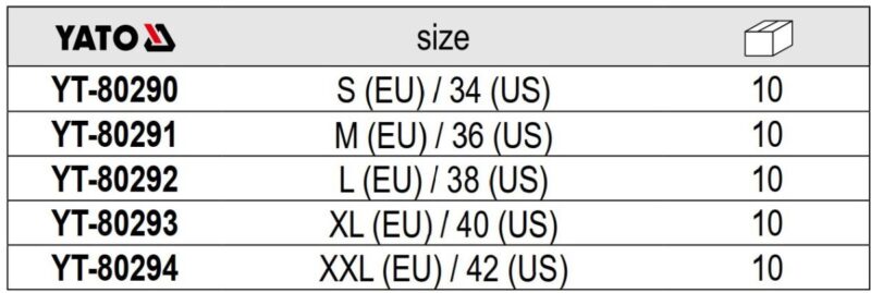 Quần yếm bảo hộ lao động dòng DAN Size S -XXL Yato YT-80290