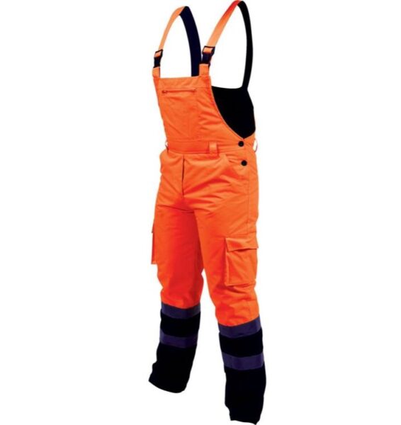 Quần yếm lao động phản quang cho mùa đông size S- 2XL Yato YT-80960