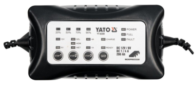 Máy nạp ắc quy hiển thị đèn led 6/12V 4A 200Ah Yato YT-8300 - Ba Lan