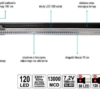 Đèn LED soi sửa chữa động cơ 120 bóng Yato YT-08530 - Ba Lan
