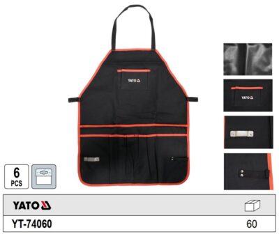 Tạp dề đựng dụng cụ 6 túi Yato YT-74060 - Ba Lan