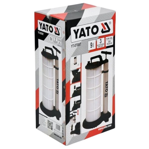 Thiết bị hút dầu thải chân không bằng tay 9L Yato YT-07087