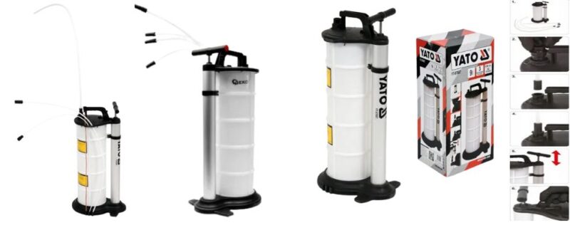 Thiết bị hút dầu thải chân không bằng tay 9L Yato YT-07087
