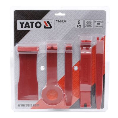 Bộ tháo lắp nội thất ôtô 5 chi tiết Yato YT-0836 - Ba Lan