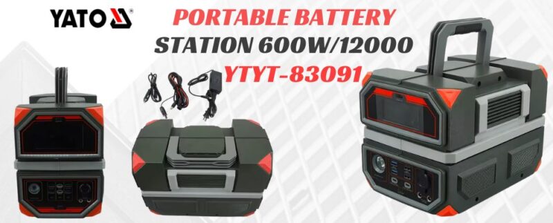 Trạm sạc dự phòng xách tay 600W/1200W Yato YT-83091