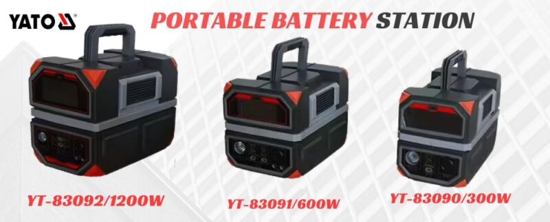 Trạm điện sạc dự phòng xách tay 300W/600W 315Wh Yato YT-83090