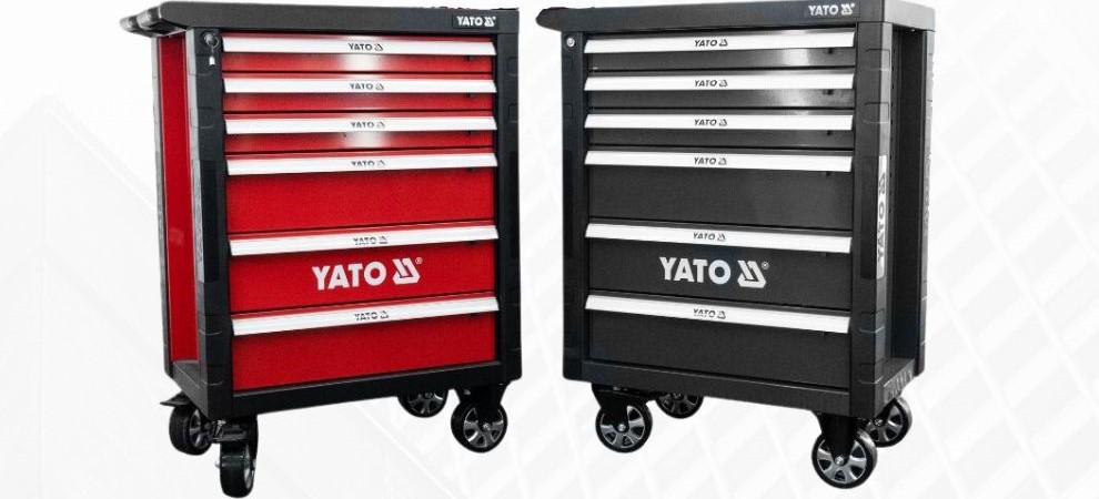 Tủ Dụng Cụ Sửa Xe Máy Motor 182 Chi Tiết Yato YT-55300M - Ba Lan