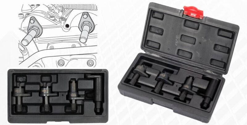 Vam tháo trục cam 4 chi tiết Yato YT-06012 - Ba Lan