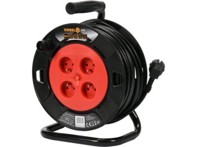 Cuộn dây điện Rulo lõi đồng 3X1/25M VOREL82682 - Ba Lan