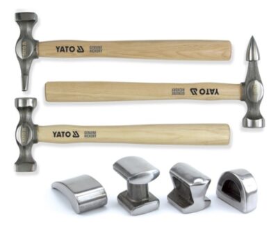 Bộ đe và búa làm đồng 7 món Yato YT-4590