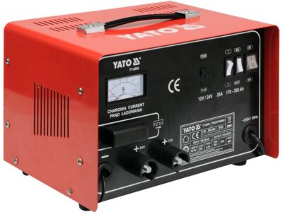 Máy nạp ắc quy lưu động 16A-12V/24V Yato YT-8304 Ba Lan