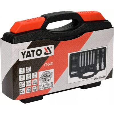 Bộ dụng cụ 1/2" tháo lắp puly máy phát 13 chi tiết Yato YT-0421 - Ba Lan