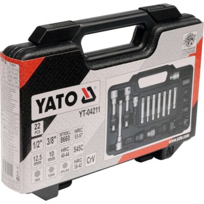 Bộ dụng cụ mở puly máy phát 22 chi tiết Yato YT-04211 Ba Lan