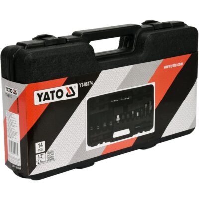 Bộ dụng cụ tháo kim phun 14 chi tiết Yato YT-06174 Ba Lan