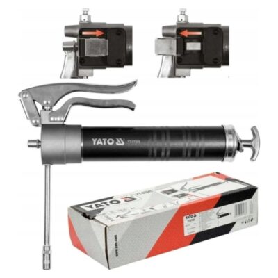 Súng bơm mỡ cầm tay tháo lắp nhanh 400cc 55Mpa Yato YT-07045 - Ba Lan