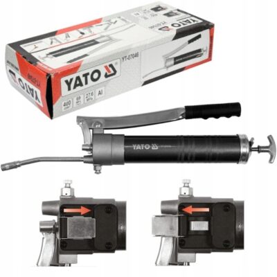 Súng bơm mỡ cầm tay nhả nhanh 400cc Yato YT-07046 - Ba Lan