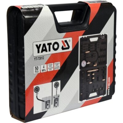 Bộ kiểm tra áp suất nén cho động cơ xăng/dầu diesel 50 chi tiết Yato YT-73012 Ba Lan