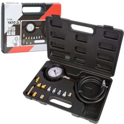 Dụng cụ kiểm tra áp suất dầu 0-500PSI 0-35BAR Yato YT-73030 Ba Lan