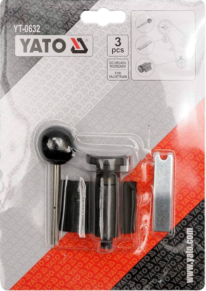 Dụng cụ khóa puly 3 món YATO YT-0632 - Ba Lan