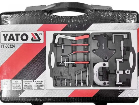 Bộ cân cam động cơ xăng dầu Renault 17 chi tiết Yato YT-06324 - Ba Lan