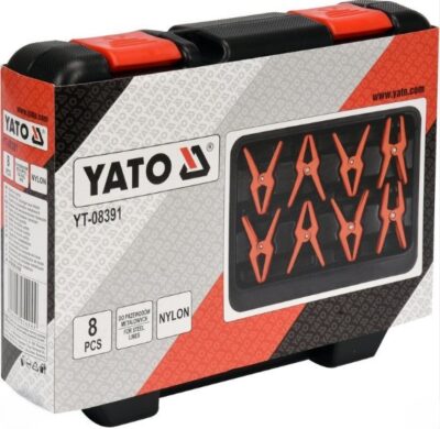 Bộ 8 kẹp ống nhiên liệu Yato YT-08391 - Ba Lan