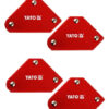 Bộ 4 ke góc mini nam châm hàn lực hút 4.5kg Yato YT-08677 - Ba Lan