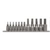 Bộ tuýp mũi sao 1/4" 3/8" 12 chi tiết 6 cạnh YT-0430 - Ba Lan