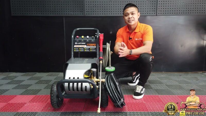 MÁY RỬA XE 1 PHA LUTIAN 3.0KW (1750PSI) 120 bar Giới thiệu và đánh giá chi tiết