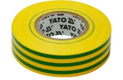 Băng dính cách điện màu vàng xanh Yato YT-81655