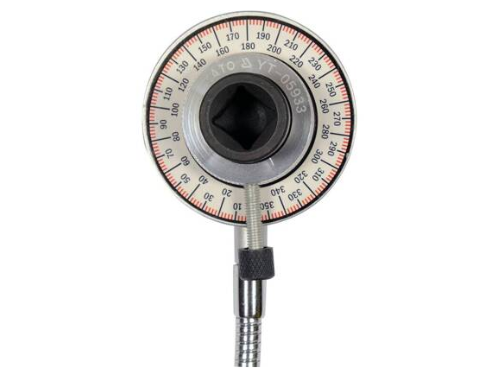 Đồng hồ đo góc mô men xoắn có kẹp 1/2" 0-360° Yato YT-05933 - Ba Lan