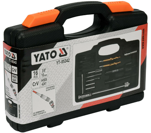 Bộ dụng cụ cảo bugi xông 16 chi tiết Yato YT-05342 - Ba Lan