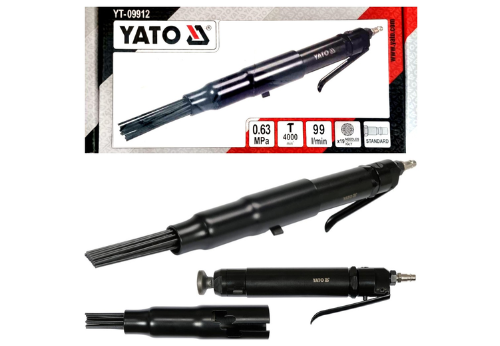 Súng gõ rỉ khí nén dạng thẳng 19 đũa Yato YT-09912 - Ba Lan