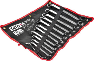 Bộ 12 cờ lê 2 đầu vòng mờ 6-32mm Yato YT-0398 - Ba Lan