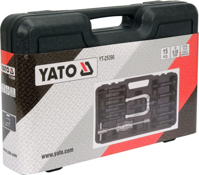 Bộ vam cảo bạc đạn trong 15 chi tiết Yato YT-25390 - Ba Lan