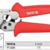 Kim bấm cos pin tủ điện Yato YT-2305 - Ba Lan